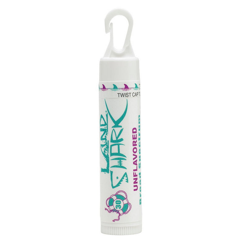 Land Shark SPF 30 Unflavored Broad Spectrum Lip Balm .15oz | DIPNDIVE Land Shark SPF 30 Unflavored Broad Spectrum Lip Balm .15oz | DIPNDIVE