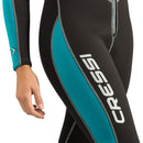 Cressi 2mm Lido Long Ladies Full Front Zip Wetsui - DIPNDIVE