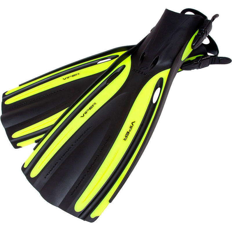 Oceanic Viper Open Heel Scuba Dive Fins - DIPNDIVE