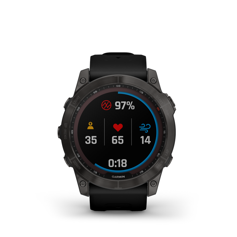 Garmin Fenix 7X Sapphire Solar GPS Smartwatch - DIPNDIVE