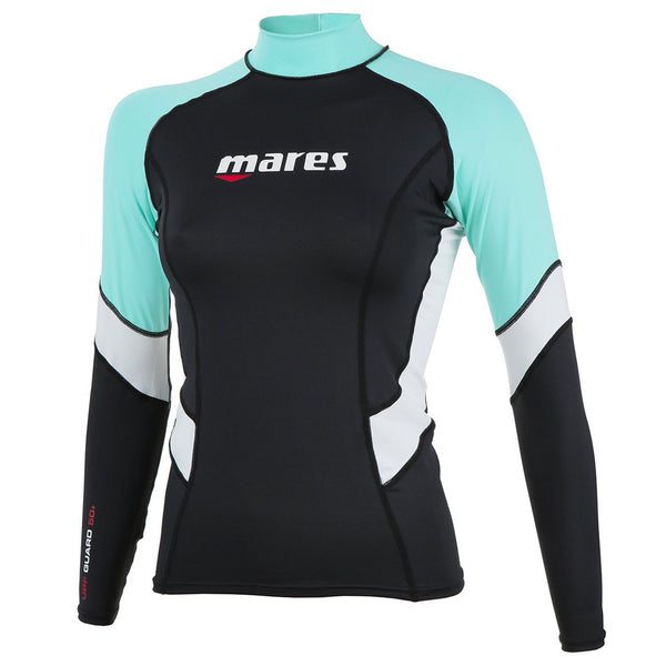 Used Mares Womens Rash Guard Loose Fit LS-Medium - DIPNDIVE