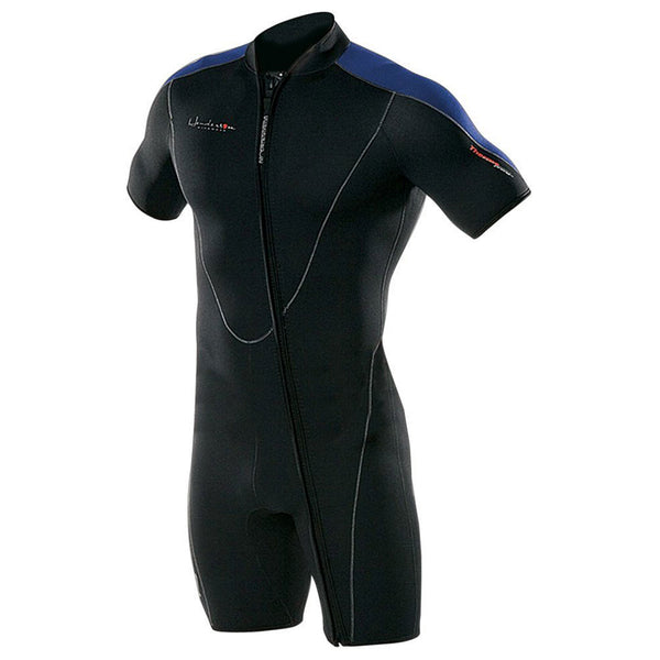 Used Henderson Man Thermoprene Shorty (Front Zip) 3mm Scuba Wetsuit - Medium - DIPNDIVE