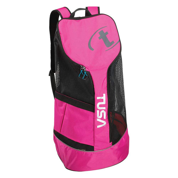 Open Box Tusa BA-0103 Mesh Backpack - Hot Pink - DIPNDIVE