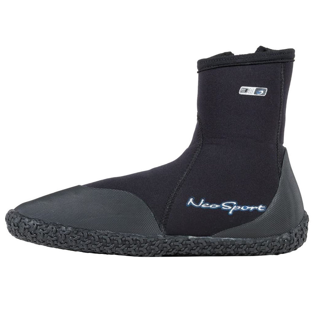 Open Box Neo Sport 3mm Hi Top Zipper Dive Boots-11 | DIPNDIVE