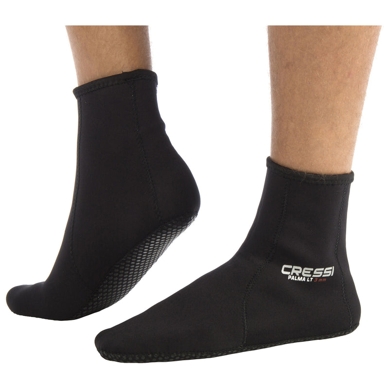 Open Box Cressi 3mm Palma Lt Neoprene Diving Socks - X-Small/Small - DIPNDIVE