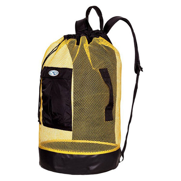 Open Box Stahlsac Panama Mesh Backpack Dive Bag -Yellow - DIPNDIVE