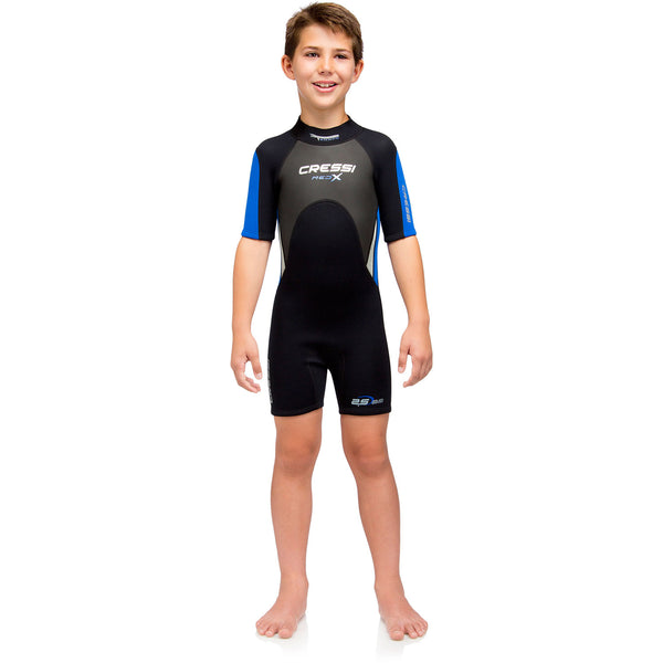 Cressi Med X Shorty 2.5mm Junior Scuba Dive Wetsuit - DIPNDIVE