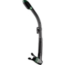 Open Box Cressi Supernova Dry Adult Size Snorkel-Silver / Black - DIPNDIVE