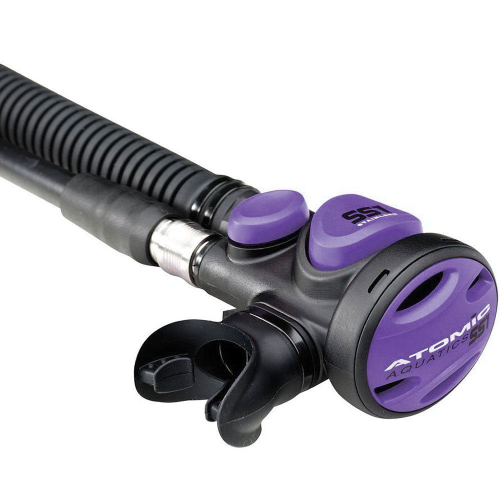 Atomic Aquatics SS1 Safe Second Alternate Air Source Regulator Octopuses - DIPNDIVE