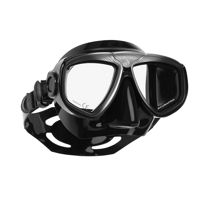 Open Box ScubaPro Zoom Evo Dive Mask - Color: BLK/Silver - DIPNDIVE