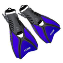 IST FK31 OTTER Open Heel Trek Swim Fins - DIPNDIVE