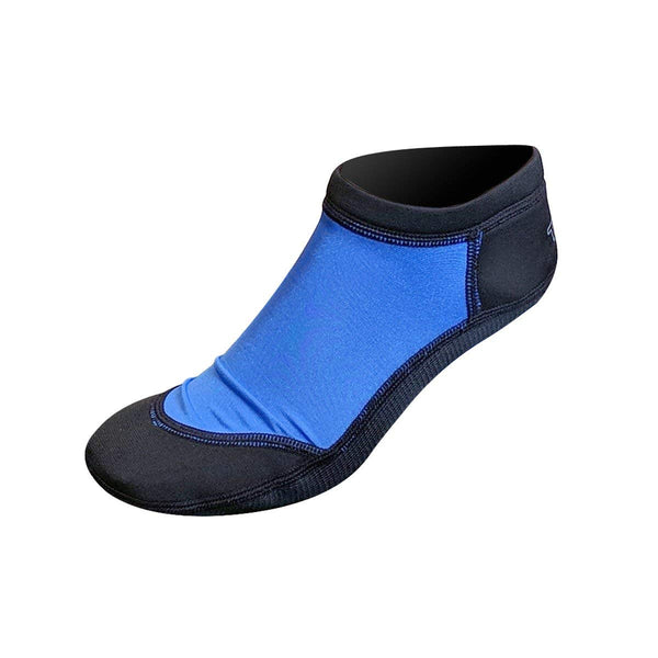 Open Box Tilos 2.5mm Low Cut Sport Skin Socks, Blue, Size: S - Size 6-7 - DIPNDIVE