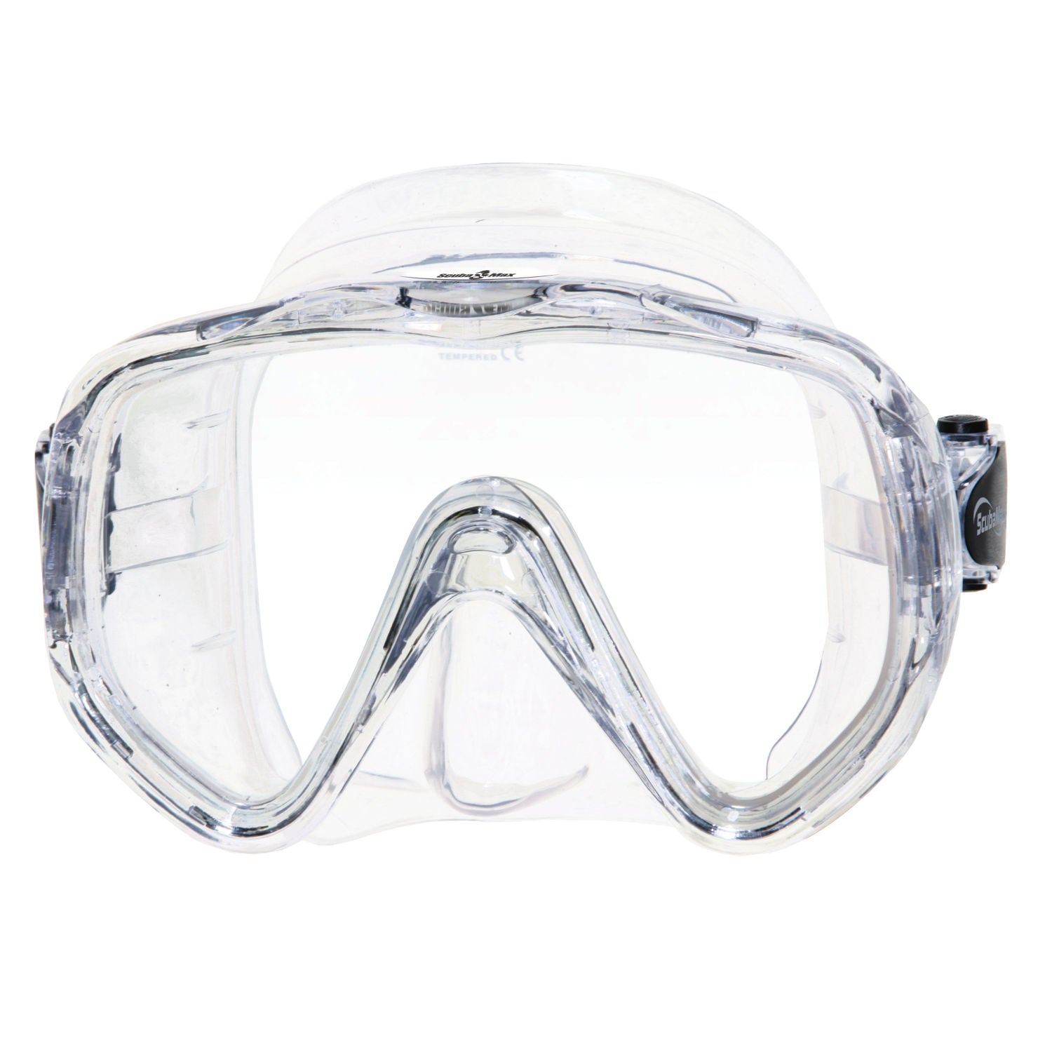 Used ScubaMax MK-176 Abaco Scuba Dive Mask - Clear / Clear | DIPNDIVE