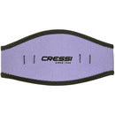 Open Box Cressi Neoprene Mask Strap Cover Accessory-Lilac - DIPNDIVE