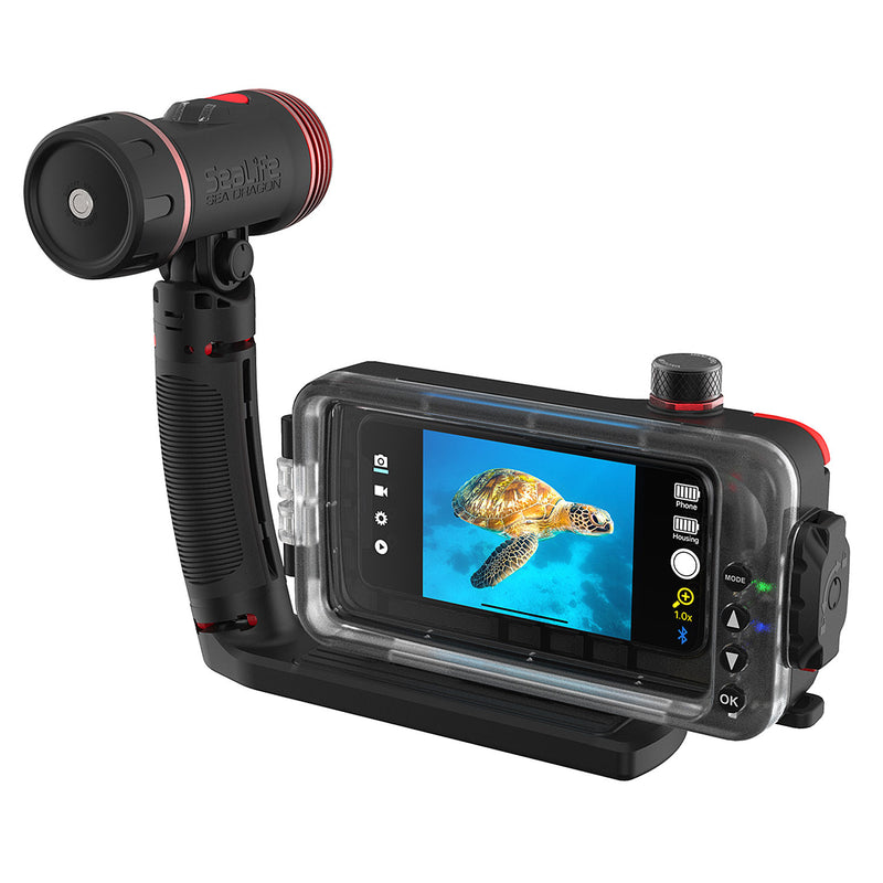 Used SeaLife SportDiver Pro 2500 Set Underwater Housing for Apple’s iPhone - DIPNDIVE