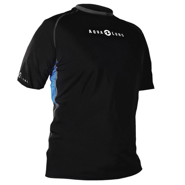 Aqua Lung Mens Short Sleeve Loose Fit Rash Guard - DIPNDIVE