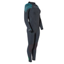 Open Box Henderson 5mm Womens Greenprene Back Zip Full Wetsuit - Black - 8 - DIPNDIVE