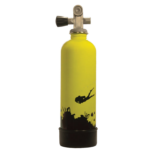 Trident Stainless steel Scuba Tank Water Bottle - DIPNDIVE