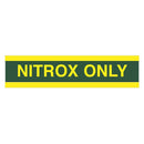 Trident Nitrox Only Tank Wrap Sticker - DIPNDIVE