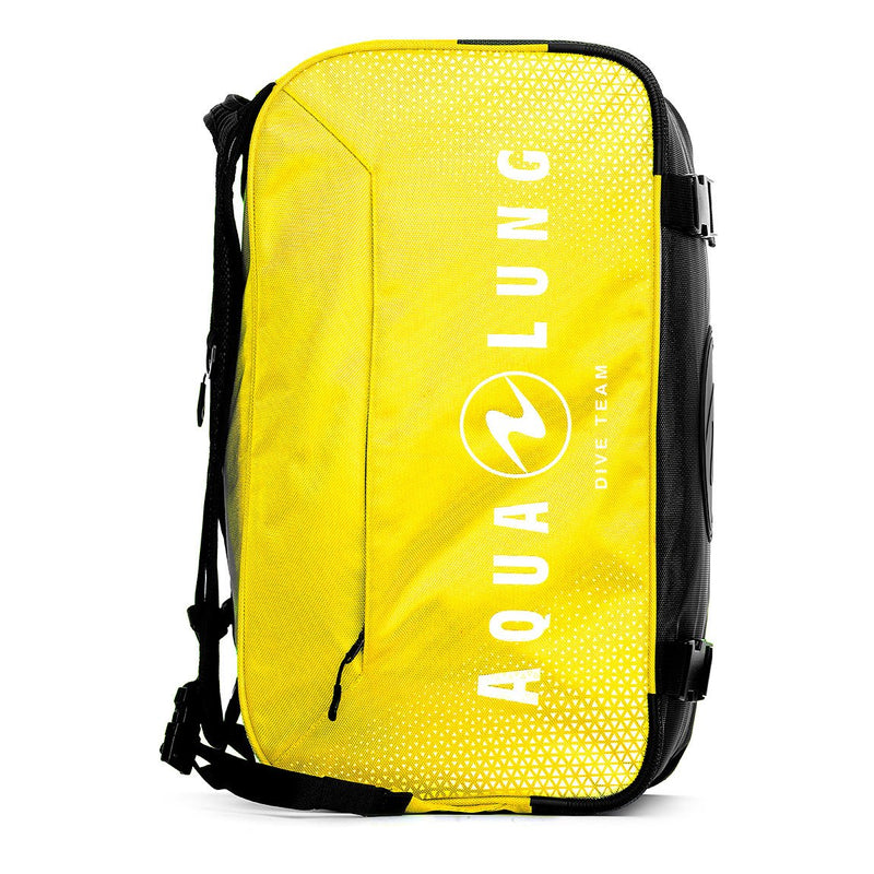 Used Aqua Lung Explorer II Duffel Pack Dive Bag - Yellow - DIPNDIVE