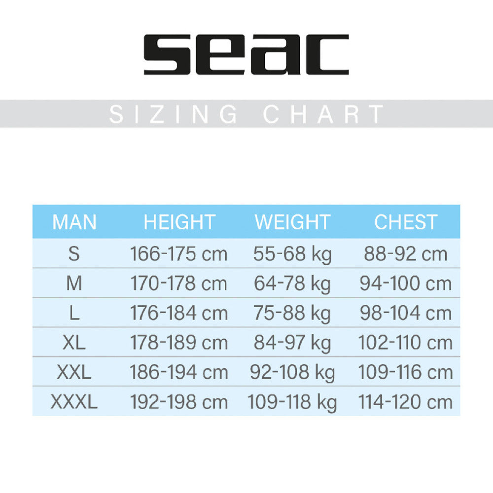Seac 1.5 mm Men Body-Fit Camo One-Piece Wetsuit - DIPNDIVE