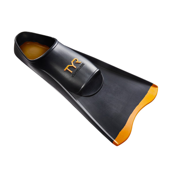 Used TYR Unisex Adult Crossblade Dive Fins 2.0 - Orange, Size: XXSmall (Kid's Shoe 1-3) EU 34-36 - DIPNDIVE