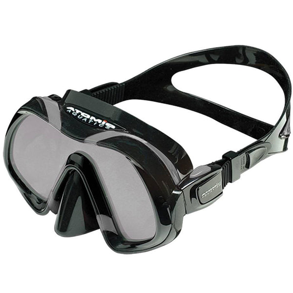 Open Box Atomic Aquatics Venom Dive Mask - Black / Black - DIPNDIVE