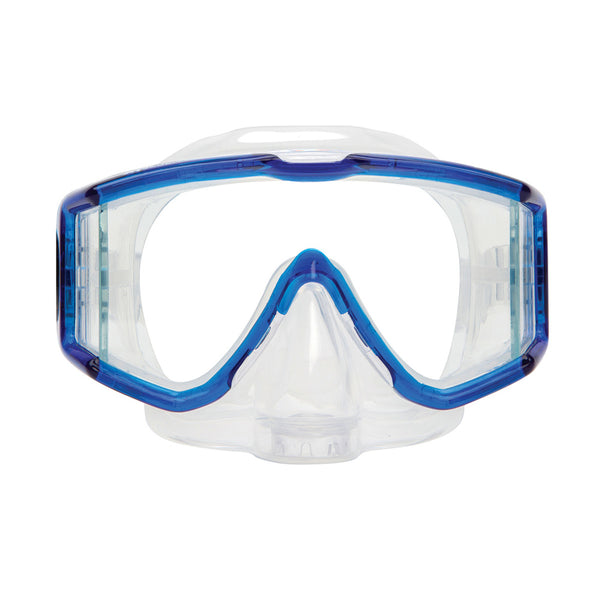 Used XS Scuba Fusion Purge Mask - Blue - DIPNDIVE