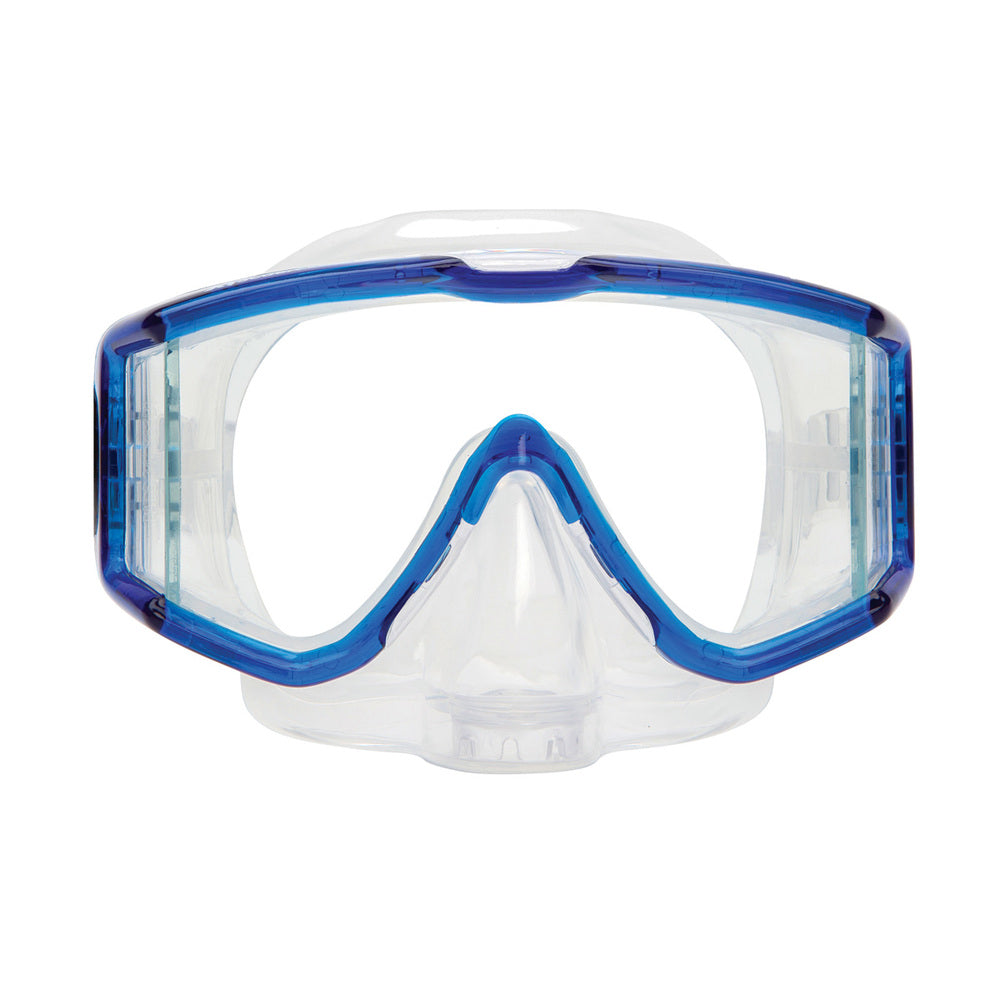 Open Box XS Scuba Fusion Purge Mask - Blue | DIPNDIVE