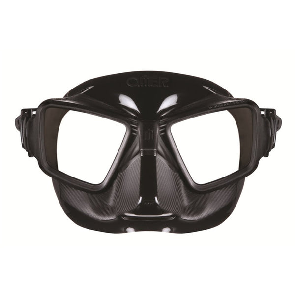 Used Omer Zero Cubed Dive Mask - Black - DIPNDIVE