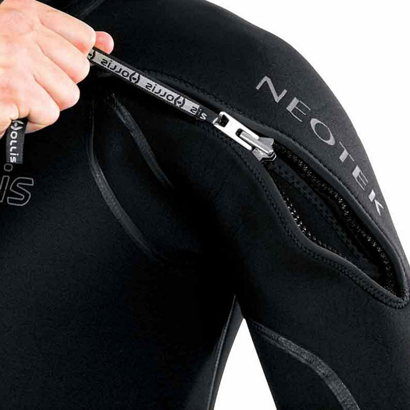 Open Box - Hollis Mens NeoTek 8/7/6mm Semidry Dive Drysuit - Medium - DIPNDIVE
