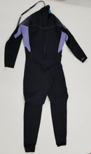 Used Henderson 5mm Women's Back Zip Wetsuit, Black/Lavender, Size: 12 - DIPNDIVE