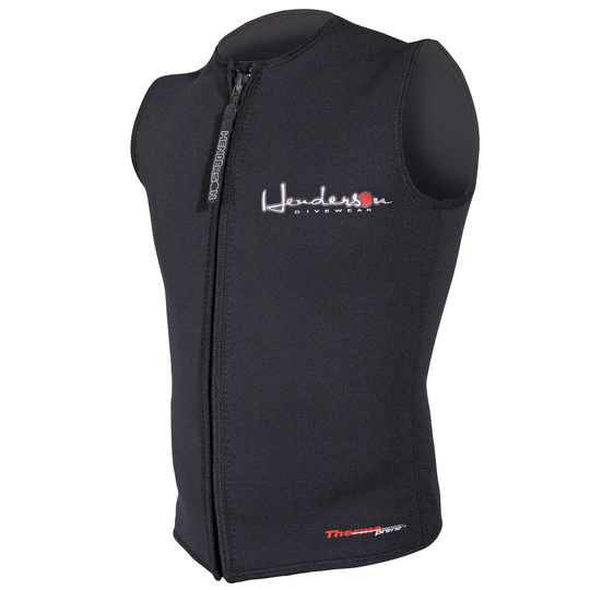 Henderson Man 3mm Thermoprene Zipper Vest Scuba Diving Wetsuit - DIPNDIVE