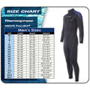 Open Box Henderson Man Thermoprene Jumpsuit (Back Zip) 5mm Scuba Wetsuit - Black / Blue - Medium - DIPNDIVE