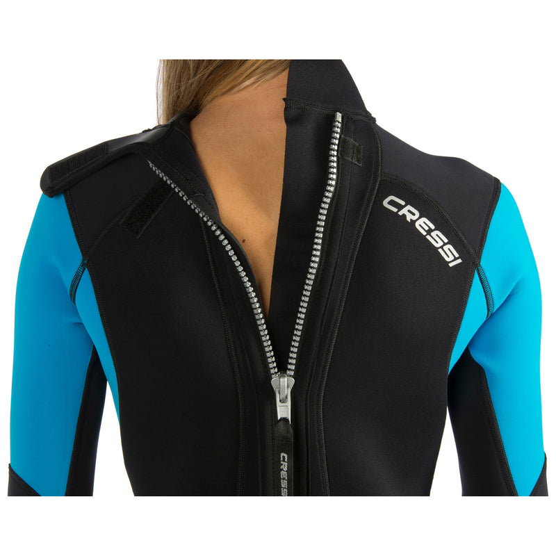 Open Box Cressi 3mm Morea Ladys Scuba Diving Wetsuit, Size: Large - DIPNDIVE