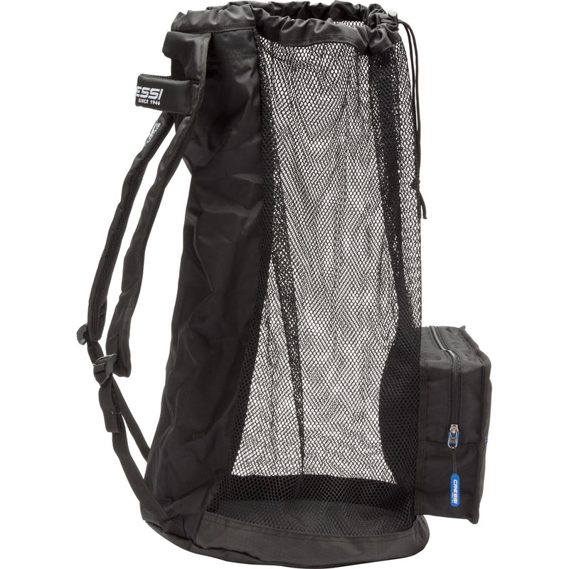 Open Box Cressi Utila Foldable Mesh Backpack-Black - DIPNDIVE