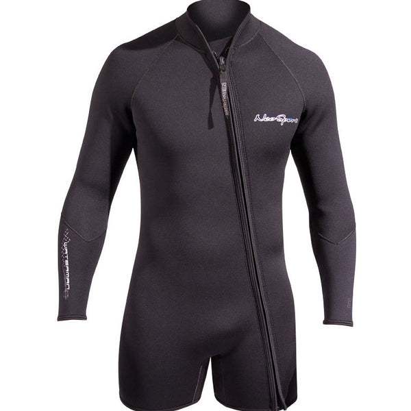 NeoSport 3mm Men's Premium Neoprene Waterman Wetsuit Jacket - DIPNDIVE