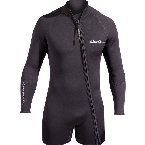 Open Box NeoSport 3mm Men's Premium Neoprene Waterman Wetsuit Jacket-XXLG - DIPNDIVE