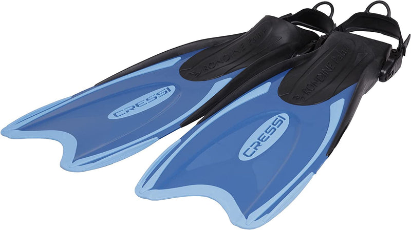 Used Cressi Palau Open Heel Fins - Blue - XSmall / Small - DIPNDIVE