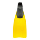 Used Cressi Clio Full Foot Fins - Yellow - 7-8 (41/42) - DIPNDIVE