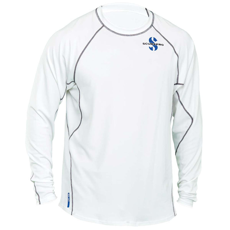 ScubaPro Men's UPF 50 Channel Flow Long Sleeve Rash Guard DIPNDIVE