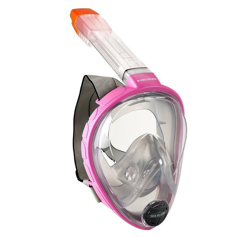 Leader - Full Face Snorkel Mask - Pink