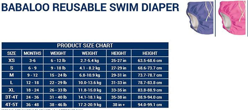 Cressi Children's Babaloo Reusable Swim Diaper - DIPNDIVE