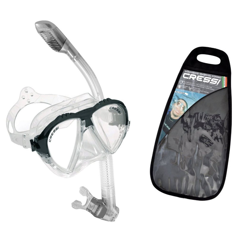 Cressi Matrix Mask and Dry Snorkel Combo - DIPNDIVE