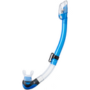 Open Box Tusa Hyperdry Elite II Dry Snorkel - Fishtail Blue - DIPNDIVE