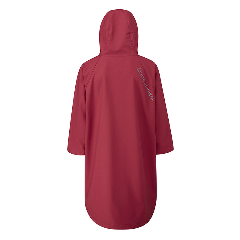 Open Box - Fourth Element Storm All Weather Poncho - Burgundy - Size: X-Large - DIPNDIVE