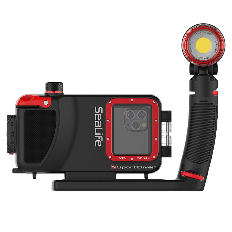 SeaLife SportDiver Pro 2500 Set Underwater Housing for Apple’s iPhone - DIPNDIVE