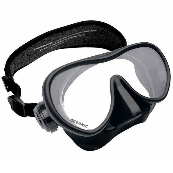 Open Box Oceanic Shadow Dive Mask - Black - DIPNDIVE