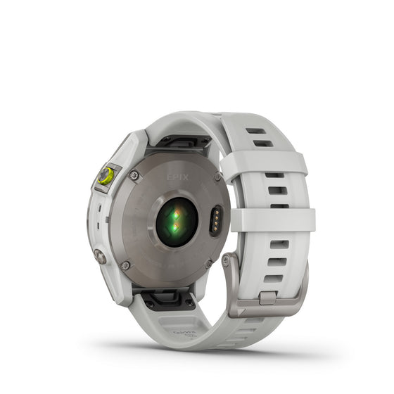 Garmin Epix Premium Outdoor Smartwatch Sapphire-White Titanium - DIPNDIVE