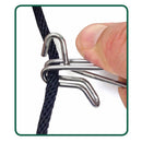 XS Scuba 4.0” Stainless Steel Tag Line Clip - DIPNDIVE